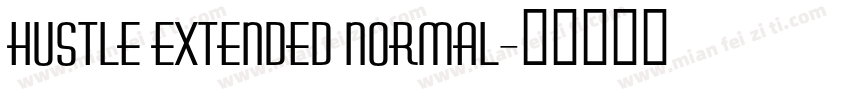 Hustle Extended Normal字体转换
